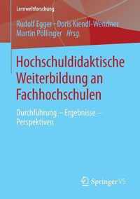 Hochschuldidaktische Weiterbildung an Fachhochschulen