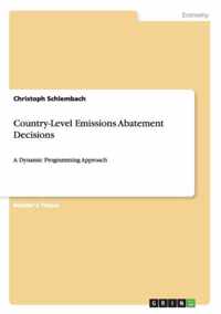 Country-Level Emissions Abatement Decisions