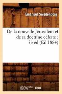 de la Nouvelle Jerusalem Et de Sa Doctrine Celeste