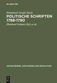 Politische Schriften 1788-1790