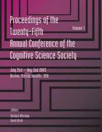 Proceedings of the 25th Annual Cognitive Science Society