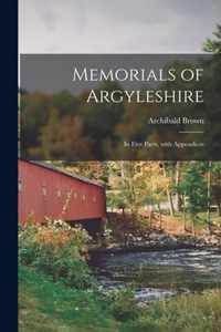 Memorials of Argyleshire