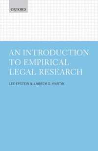 Introduction To Empirical Legal Research