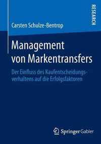 Management Von Markentransfers