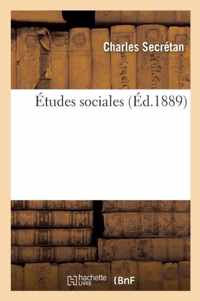 Etudes Sociales