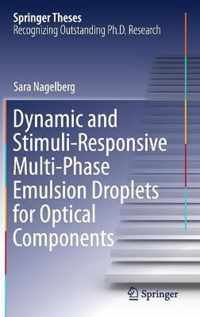 Dynamic and Stimuli-Responsive Multi-Phase Emulsion Droplets for Optical Components