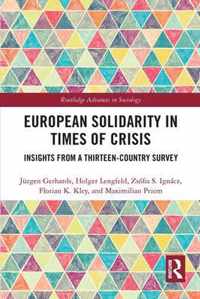 European Solidarity in Times of Crisis