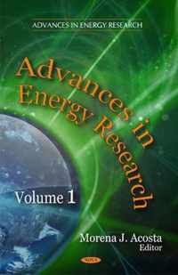 Advances in Energy Research