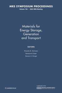 MRS Proceedings Materials for Energy Storage, Generation and Transport