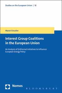 The Formation of Coalitions in the European Union