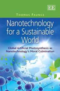 Nanotechnology for a Sustainable World