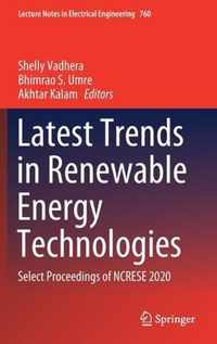 Latest Trends in Renewable Energy Technologies