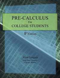 Pre-Calculus for College Students