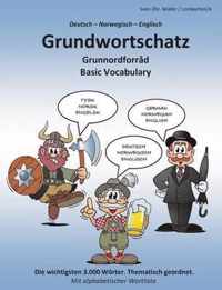 Grundwortschatz Deutsch - Norwegisch - Englisch