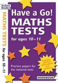 Have A Go Maths Tests For Ages 10-11