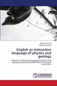 English as instruction language of physics and geology