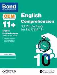 Bond 11+: CEM English Comprehension 10 Minute Tests