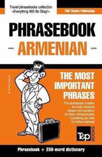 English-Armenian Phrasebook and 250-Word Mini Dictionary