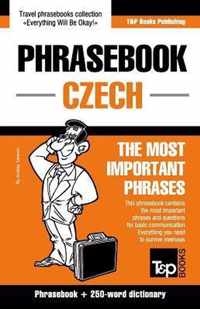 English-Czech Phrasebook and 250-Word Mini Dictionary