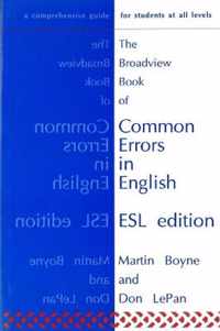 The Broadview Book of Common Errors in English  ESL Edition