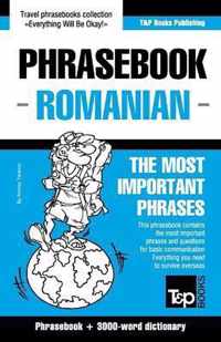 English-Romanian Phrasebook and 3000-Word Topical Vocabulary