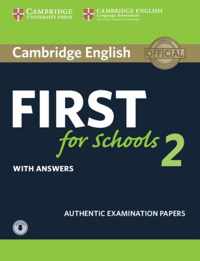 Cambridge English First for Schools 2 Student's Book with answers and Audio