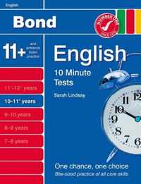 Bond 10 Minute Tests English