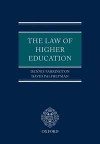 The Law Of Higher Education