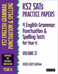 KS2 SATs Practice Papers 4 English Grammar, Punctuation and Spelling Tests for Year 6