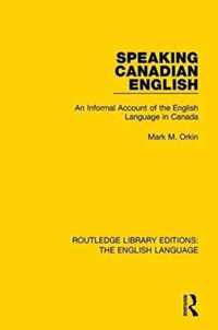 Speaking Canadian English