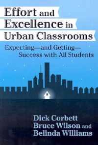 Effort and Excellence in Urban Classrooms