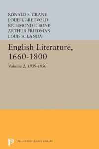 English Literature, Volume 2 - 1939-1950