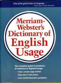 Merriam-Webster's Dictionary of English Usage