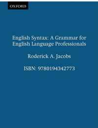 English Syntax