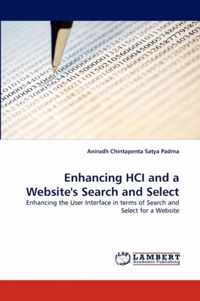 Enhancing Hci and a Website's Search and Select