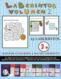 Ensenar a los ninos a hacer laberintos (Laberintos - Volumen 2)