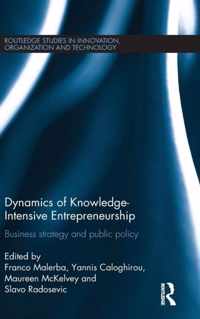 Dynamics of Knowledge Intensive Entrepreneurship