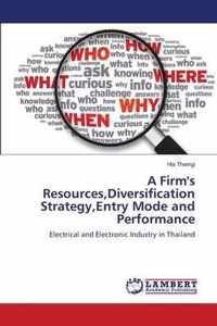 A Firm's Resources, Diversification Strategy, Entry Mode and Performance