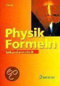 Physik-Formeln. Sekundarstufe 2