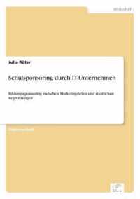 Schulsponsoring durch IT-Unternehmen