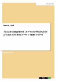 Risikomanagement in westeuropaischen kleinen und mittleren Unternehmen