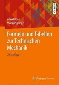 Formeln Und Tabellen Zur Technischen Mechanik