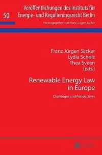 Renewable Energy Law in Europe