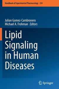 Lipid Signaling in Human Diseases