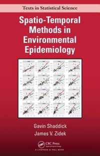 Spatio-Temporal Methods in Environmental Epidemiology