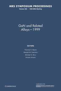 Gan and Related Alloys 1999
