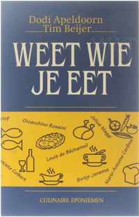 Weet wie je eet - Culinaire eponiemen