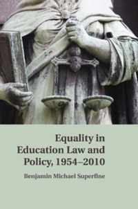 Equality in Education Law and Policy, 1954-2010