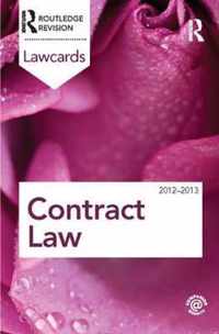 Contract Lawcards 2012-2013