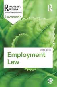 Employment Lawcards 2012-2013